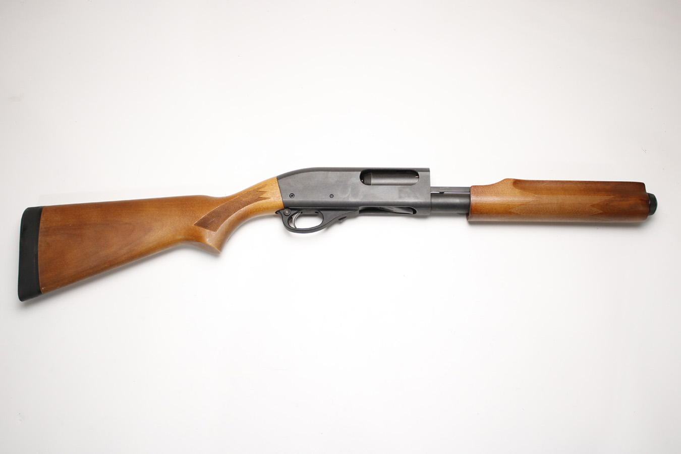 REMINGTON 870 Express Magnum 12 Gauge Police Trade-in Shotgun with Two Barrels